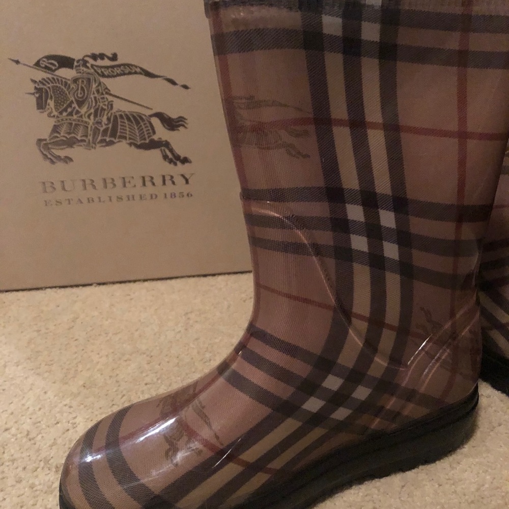 Burberry Kids Rainboots